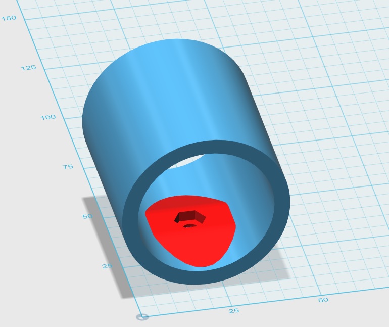1010 Conformal Rail Button Backplate Mount