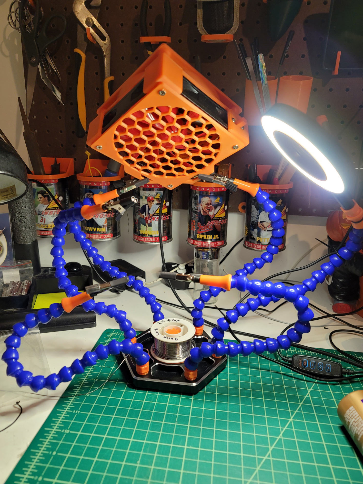 Solder Exhaust Fan for Helping Hands