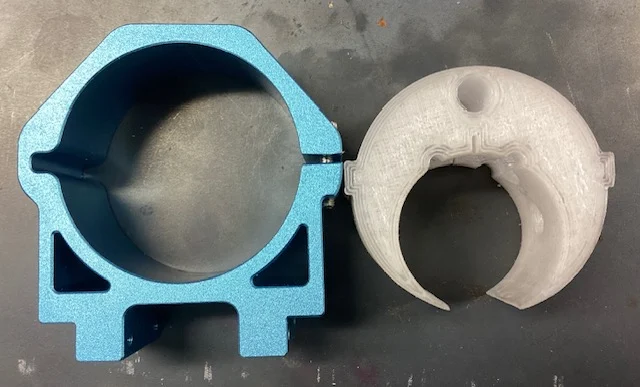 Spindle holder insert for Genmitsu 4040 PRO CNC machine