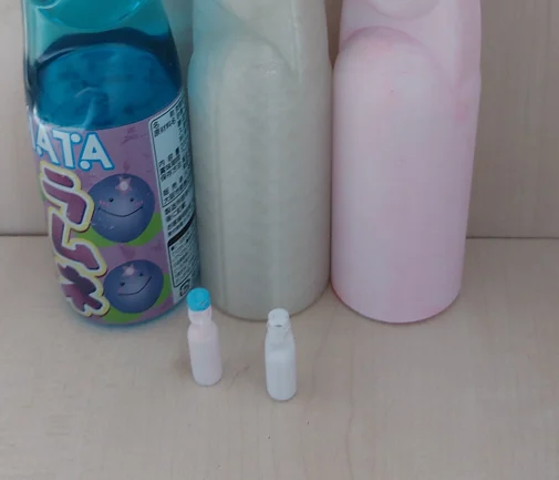 Keychain japanese ramune soda