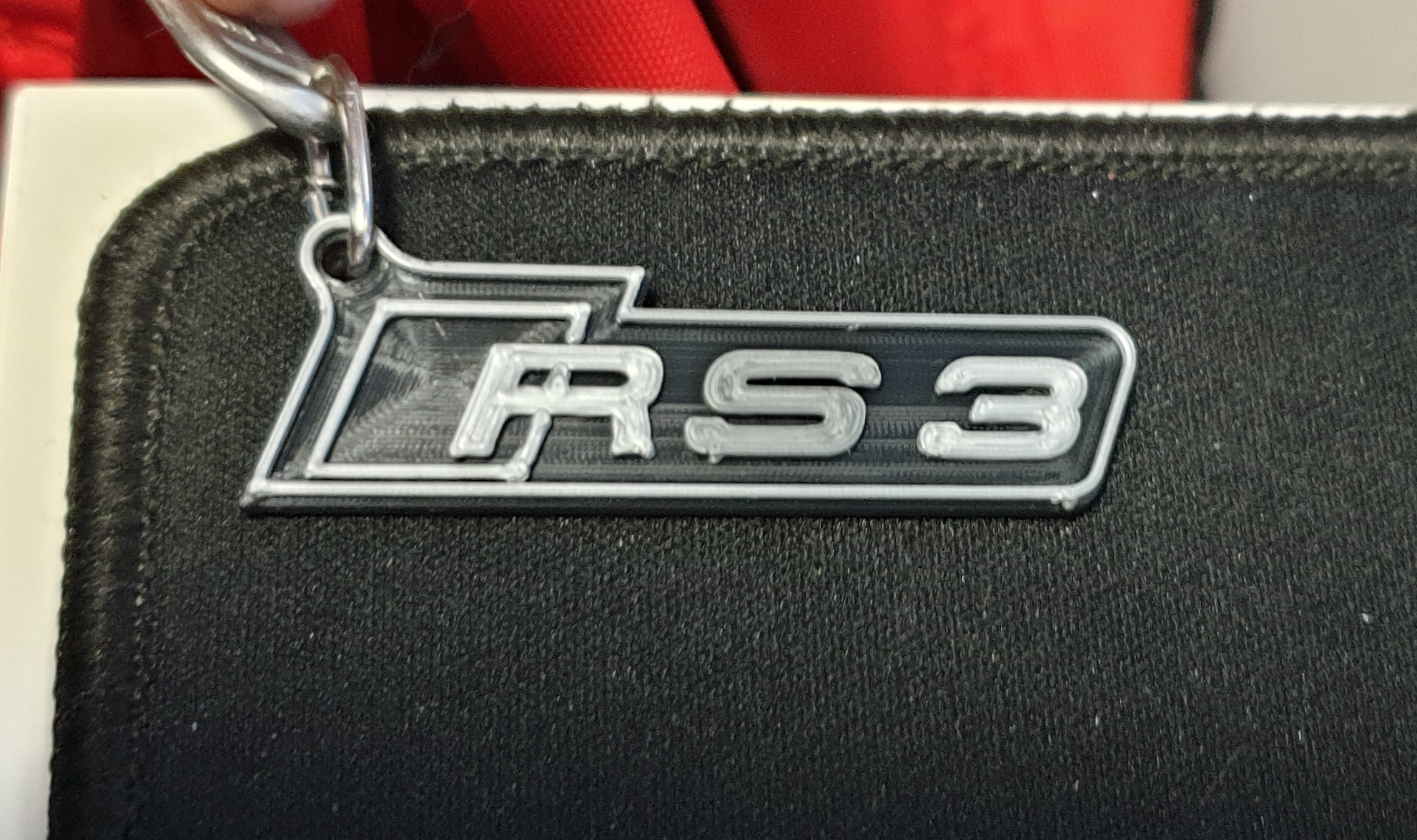 Audi RS3 keychain