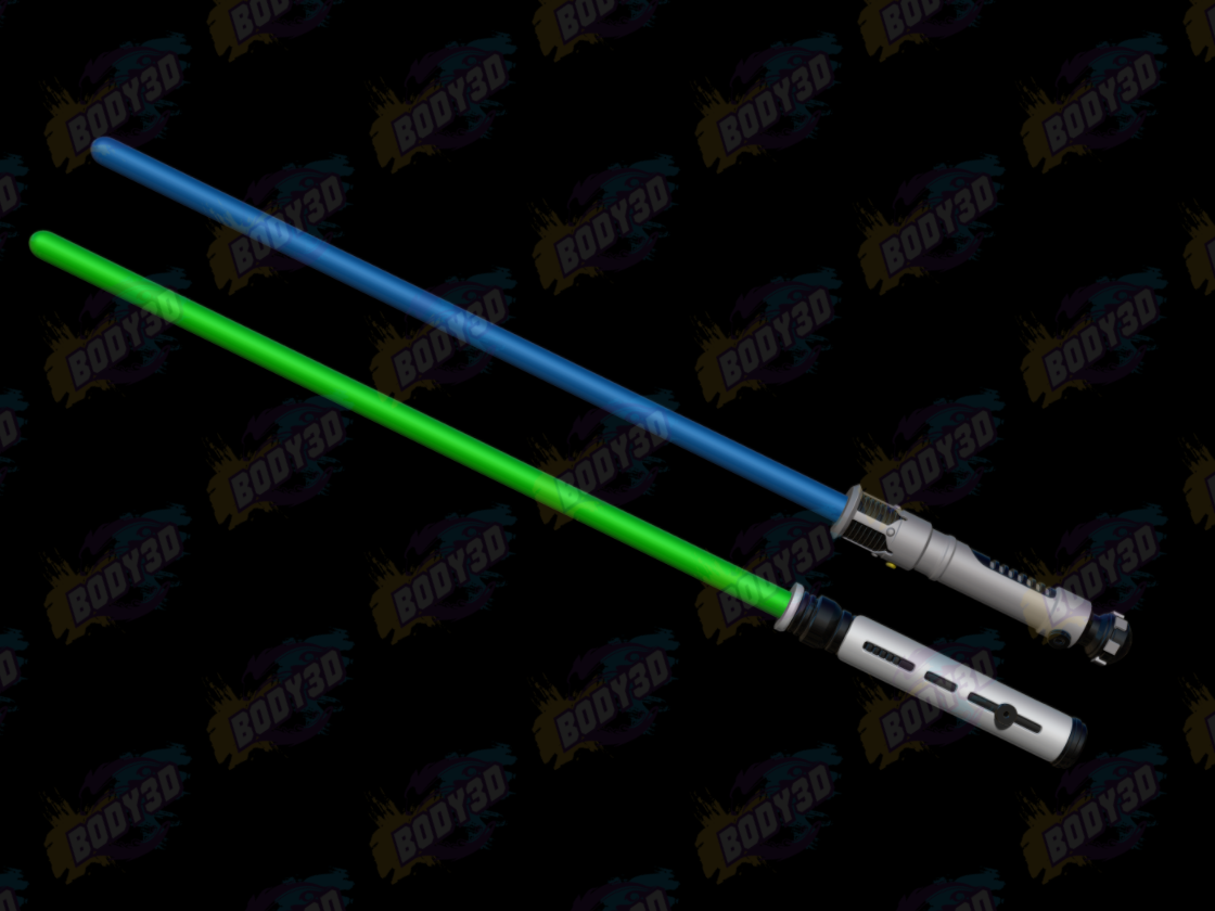 Obiwan & Qui-Gon LightSabers