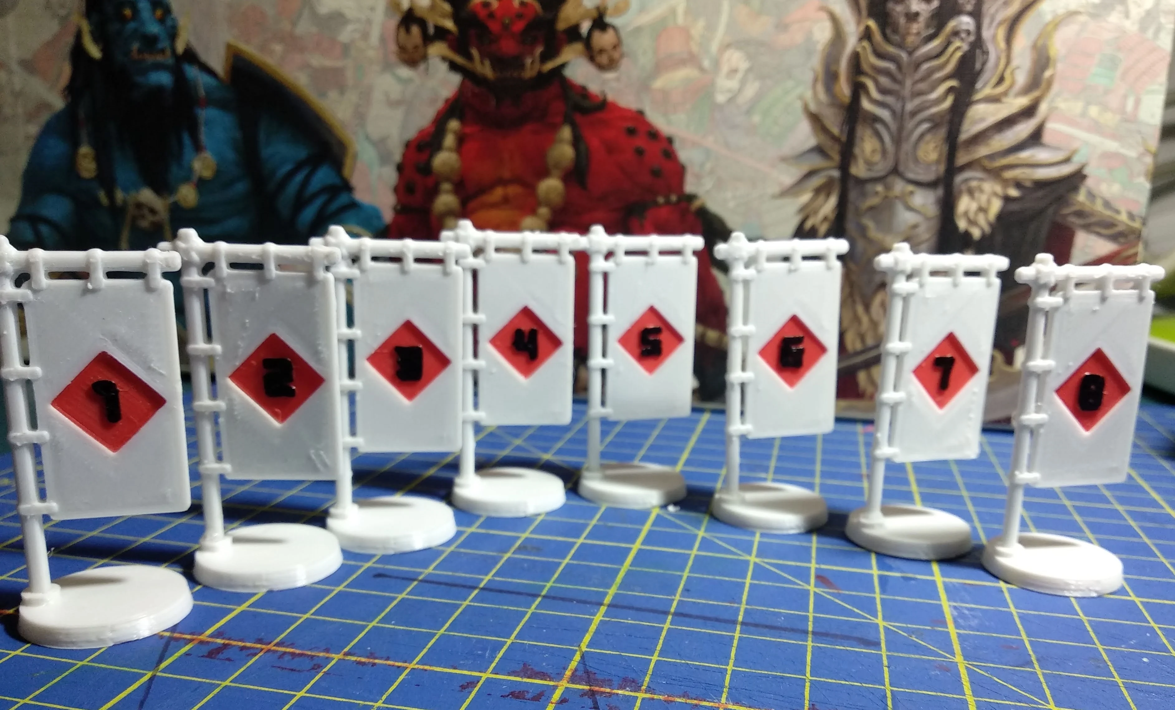 Rising Sun - War Banner Marker