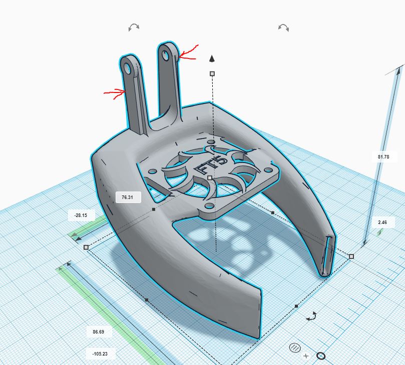FT-5 Fang with Stronger Fan Mount