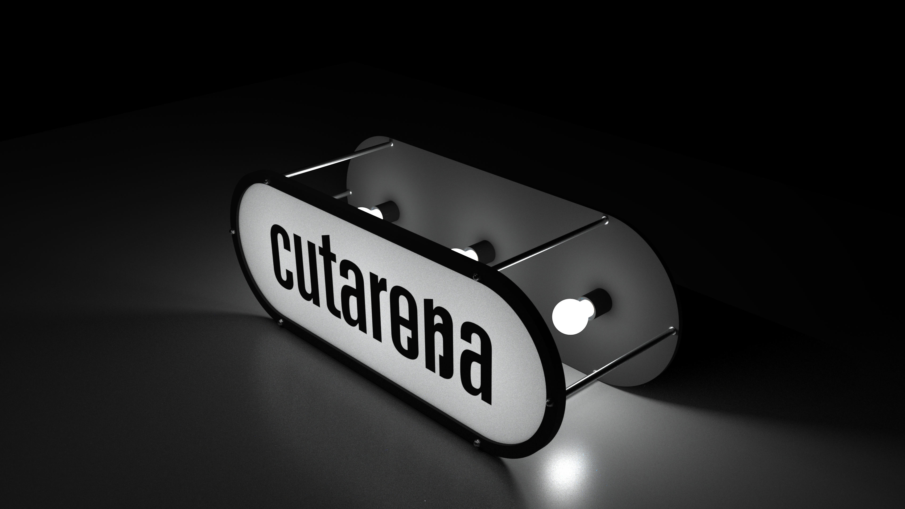 Knockdown Illuminated SIgnboard​