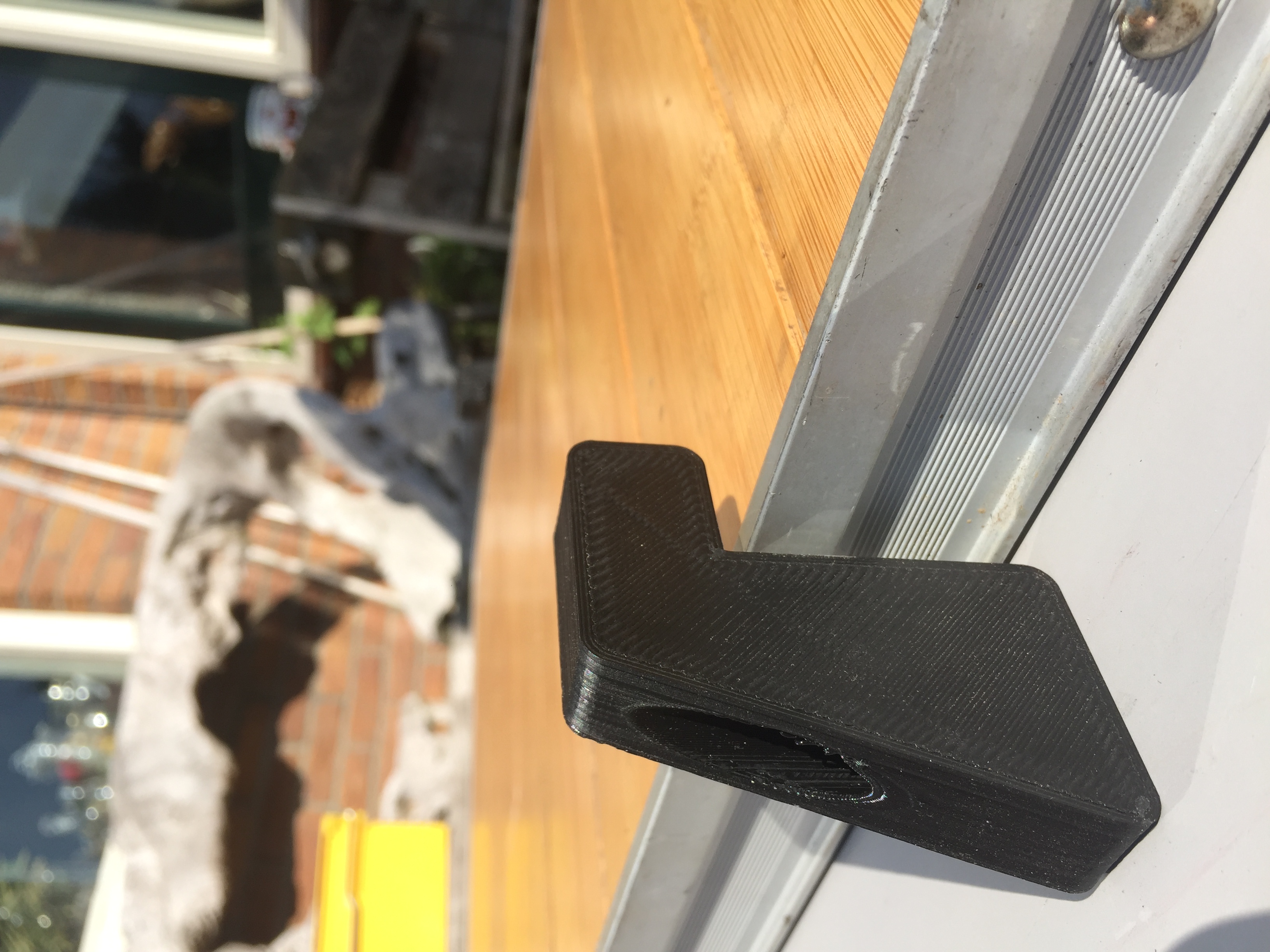 Bracket for VW Westfalia camper table upsidedown storage