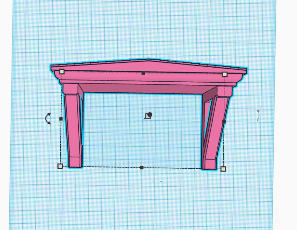 TILLED PORCH WITH GALLOW BRACKET