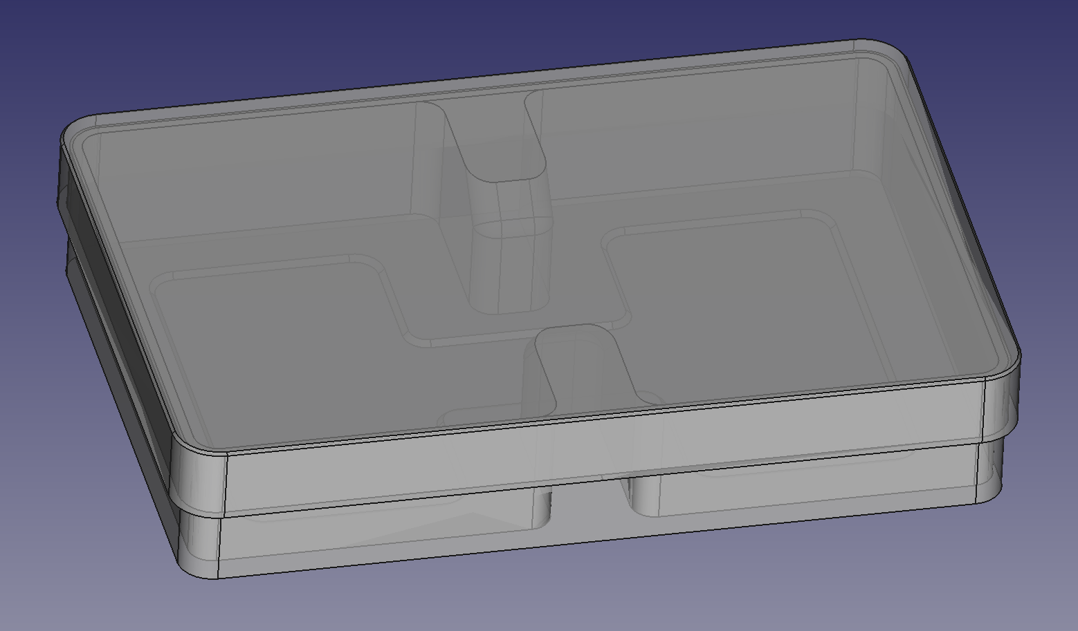 Card Box (parametric (spreadsheet) FreeCad file)