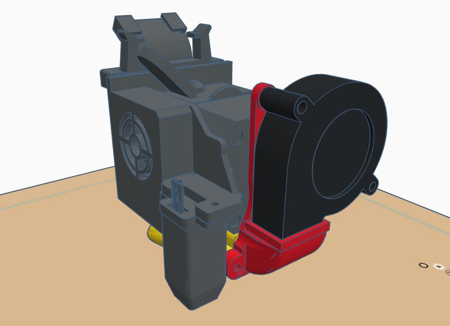 Ender 3 S1 Sprite Part Cooling Remix