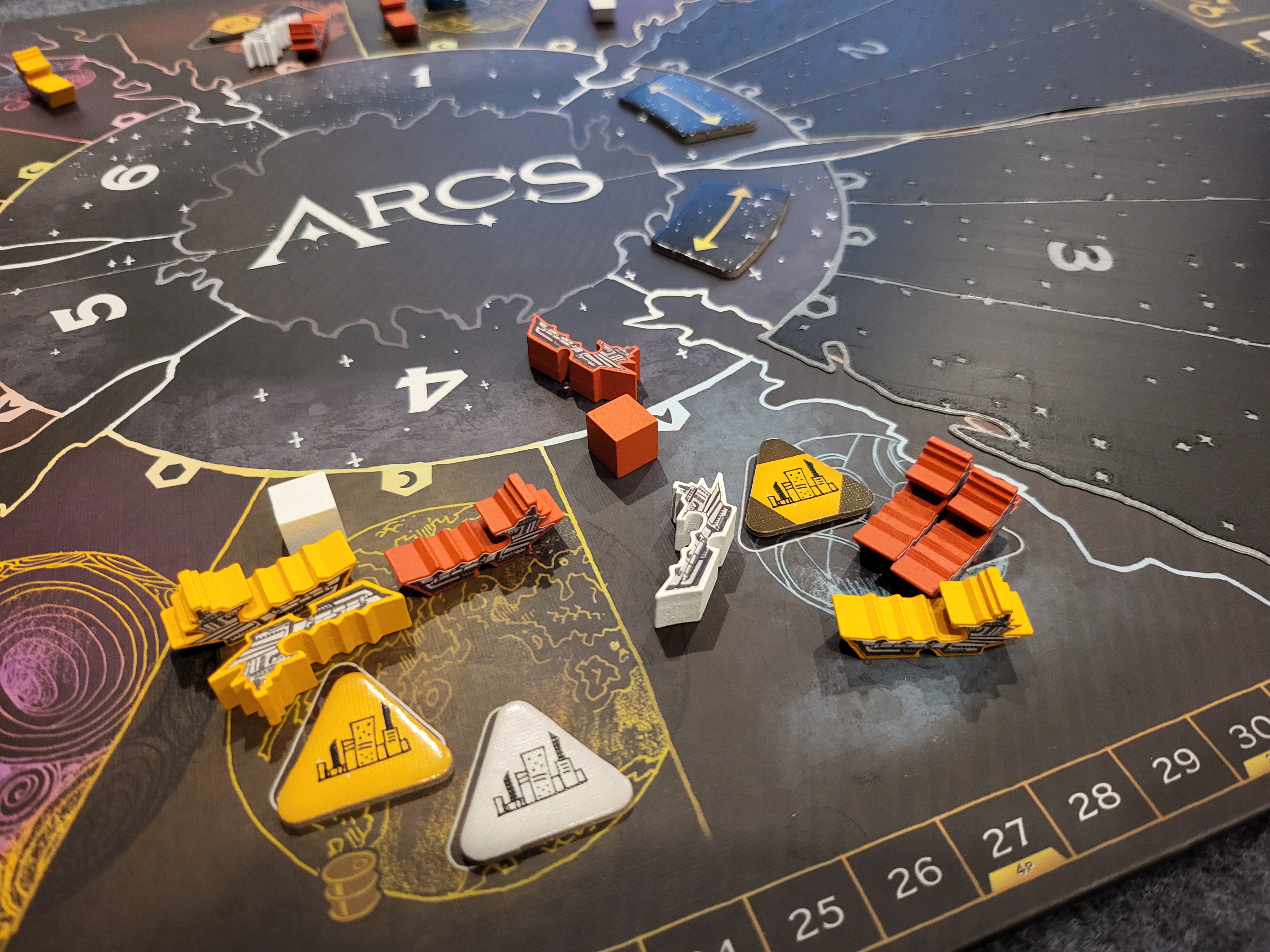 Arcs Out of Play Sectors