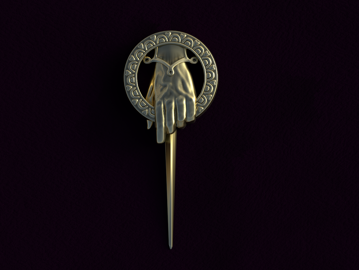 Hand of the King pin