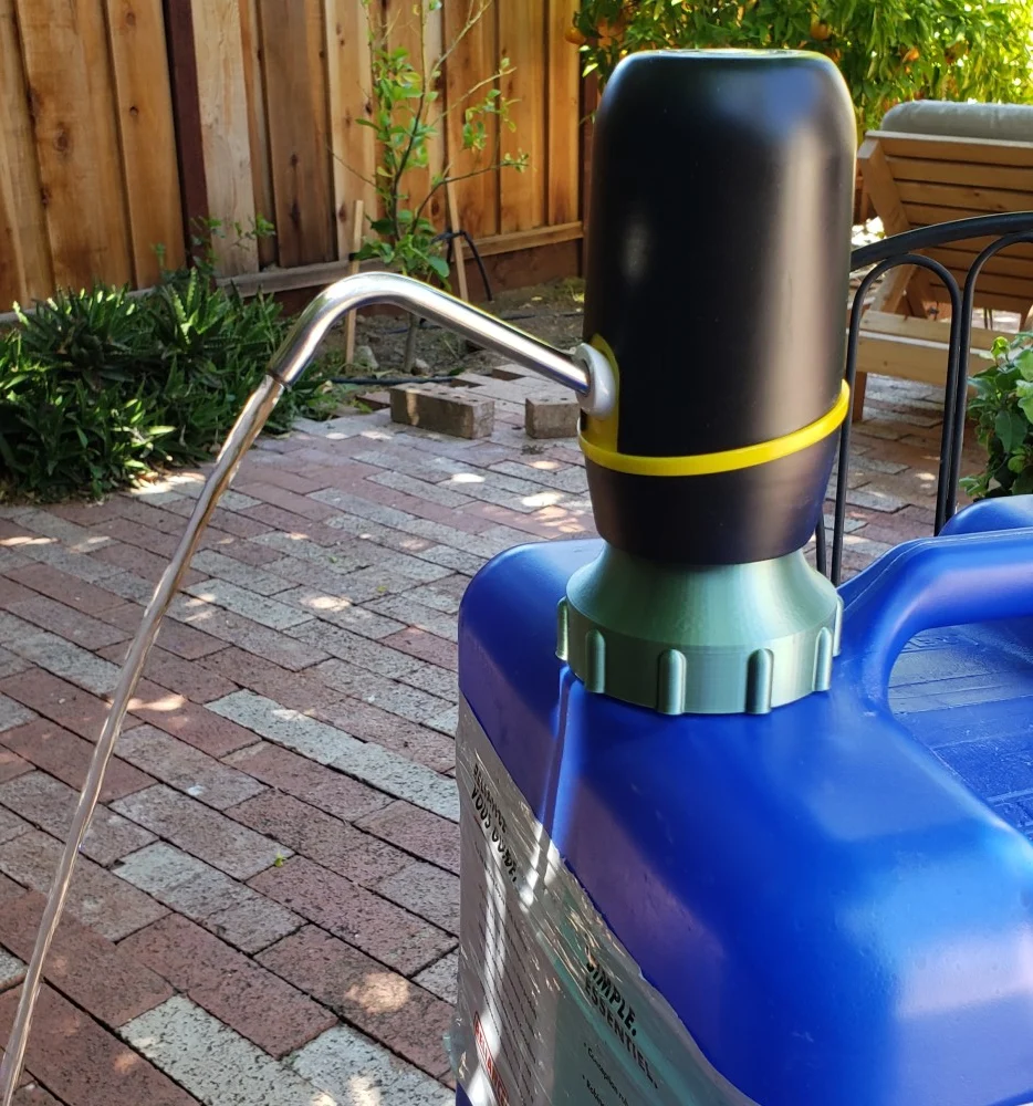 Reliance Aqua Tainer pump adapter