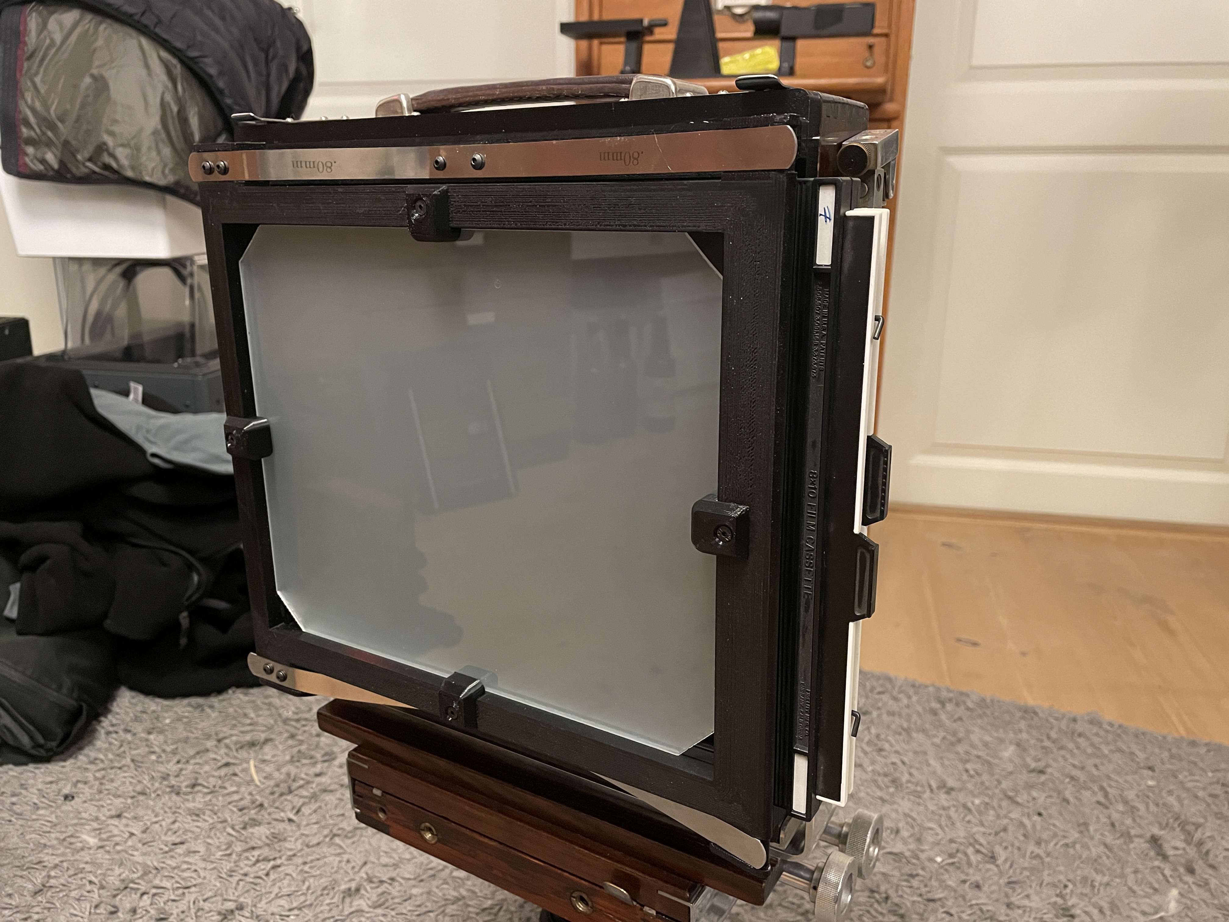 8x10 film back for large format