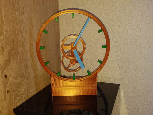 Hollow Clock Remix uses Internet Time with ESP8266