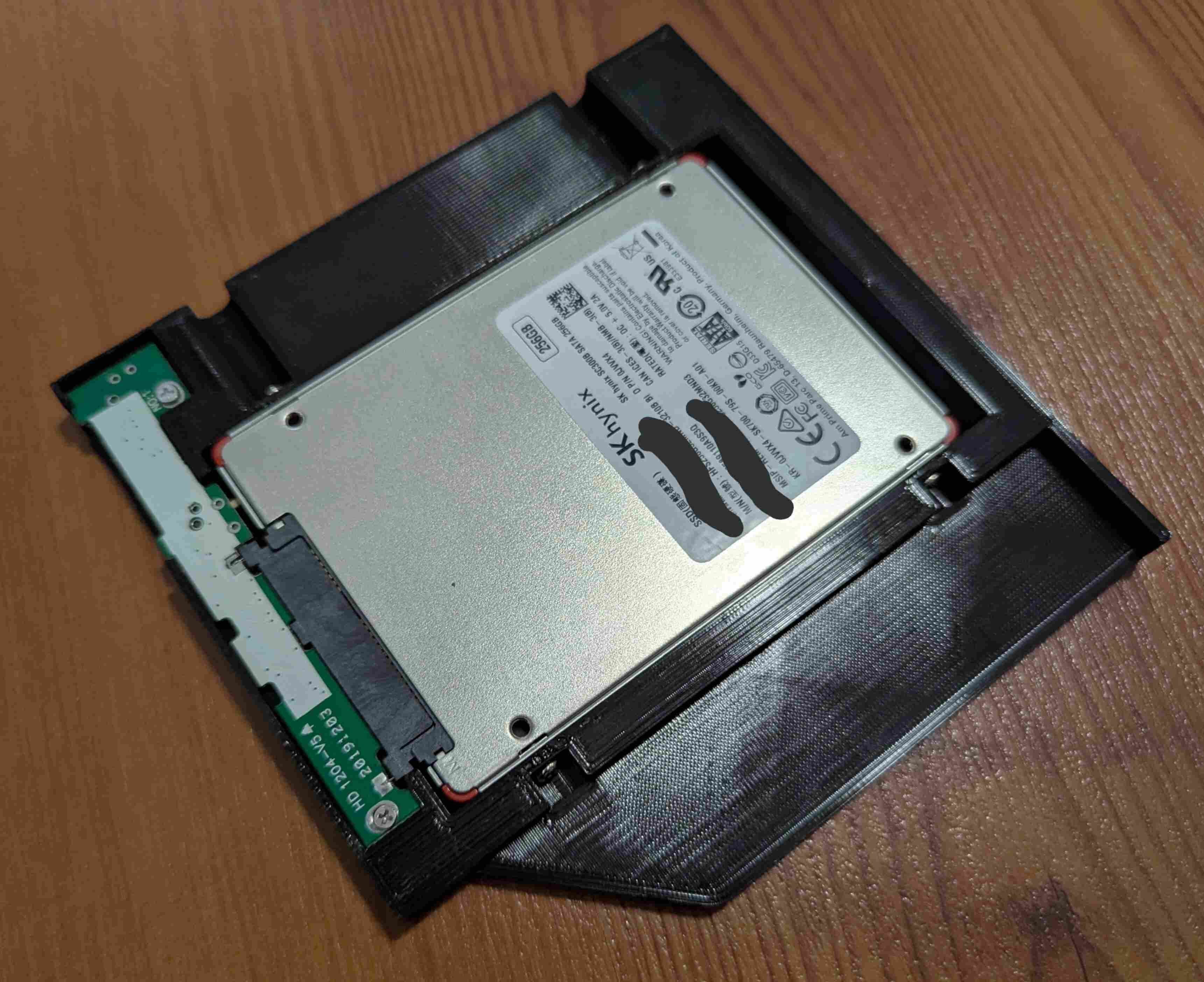 DVD Slim 10MM Slot Adapter for 2.5" SSD/HDD for HP Z440 Workstation