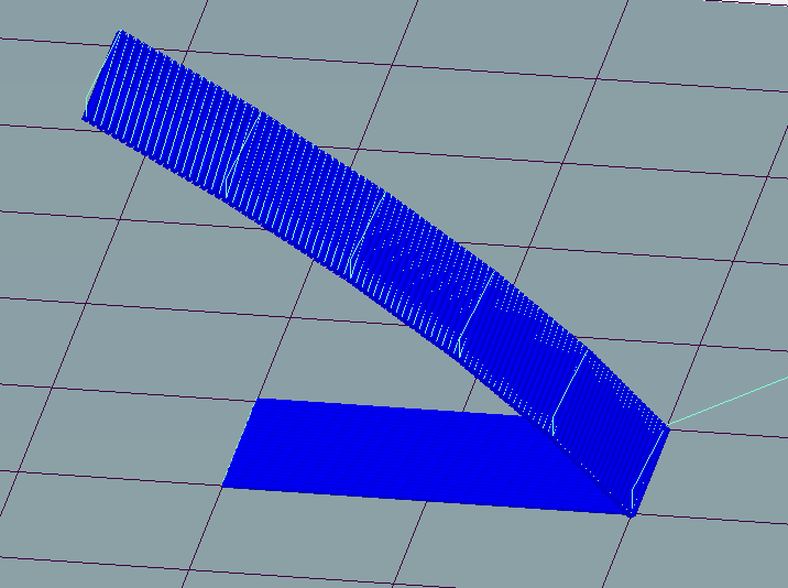 One layer bridge testing Gcode