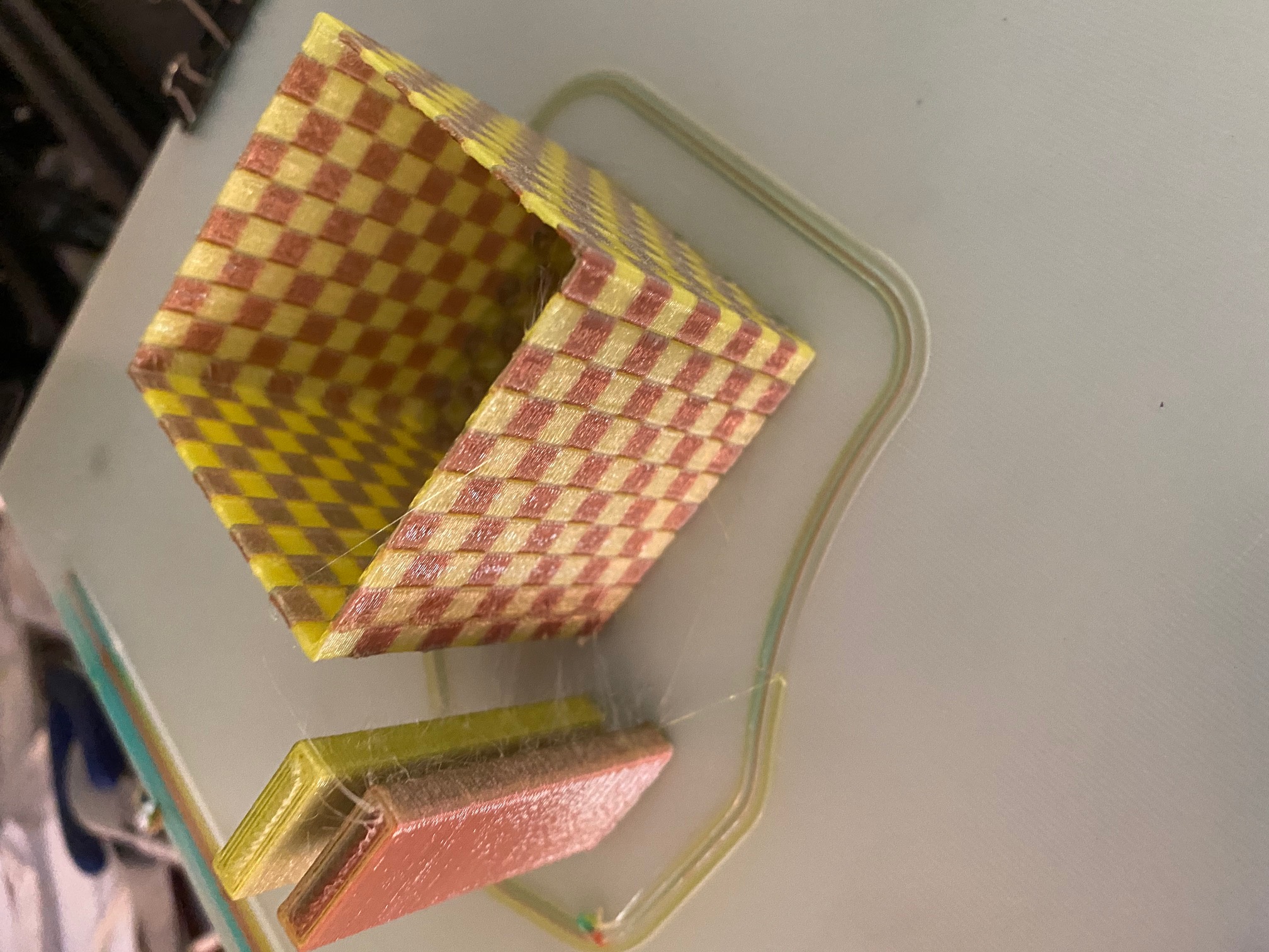 Bedazzled Multicolor Cube Box