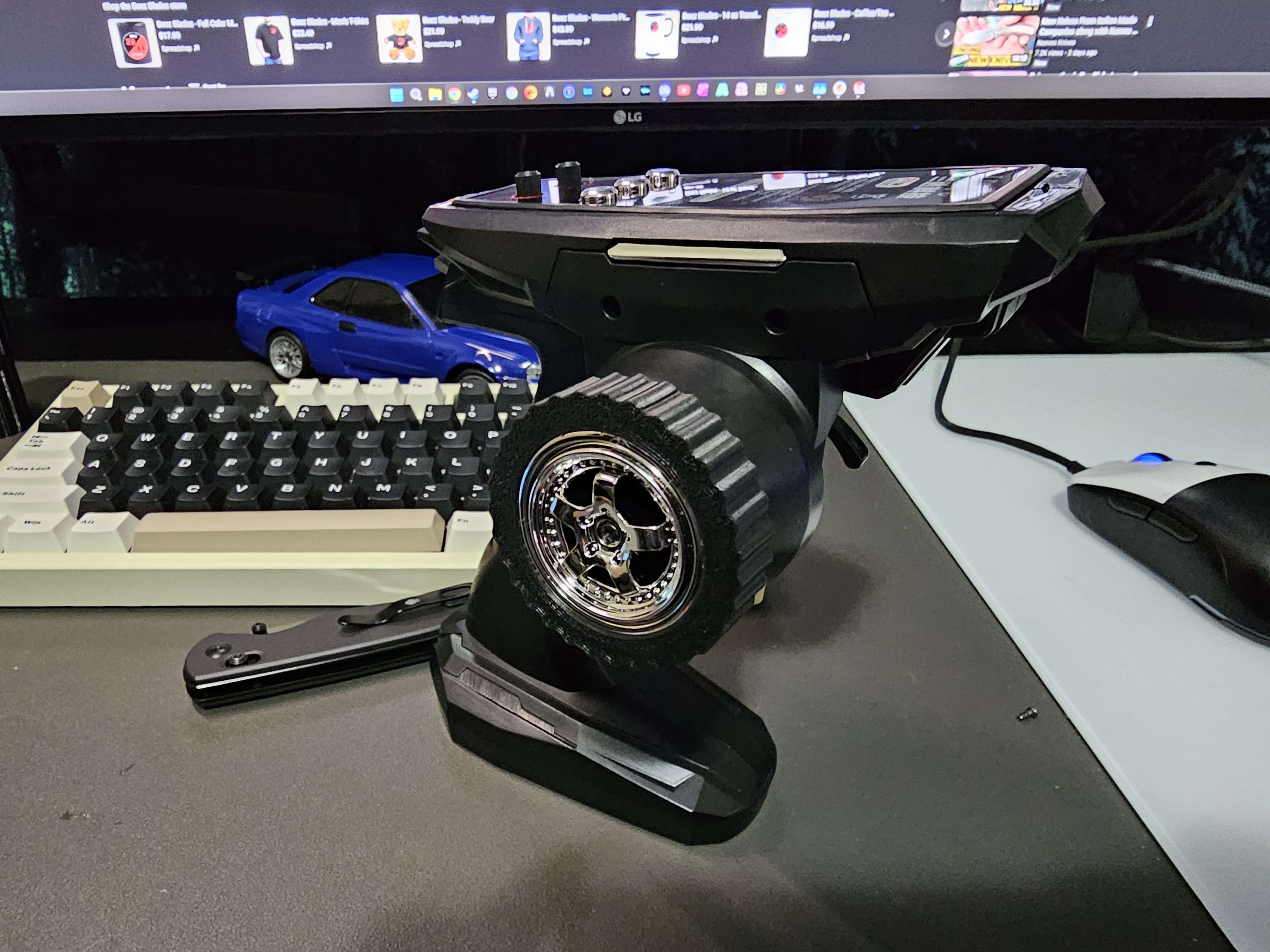 1/18 LDR/C Transmitter Steering Control Wheel upgrade