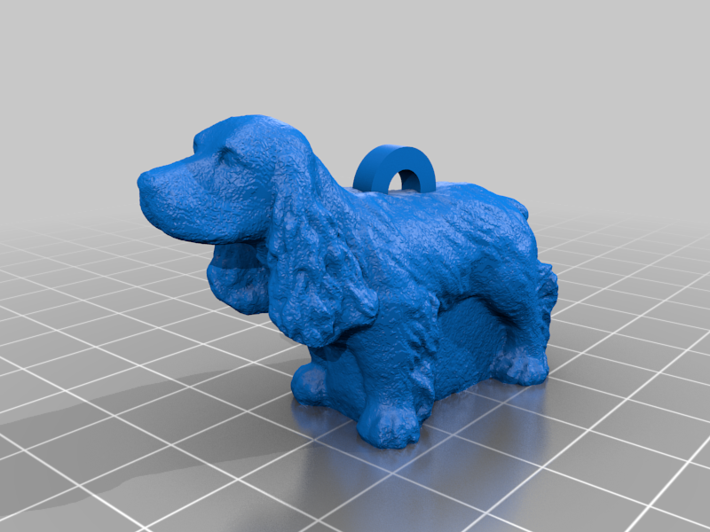 Cocker Spaniel Keychain