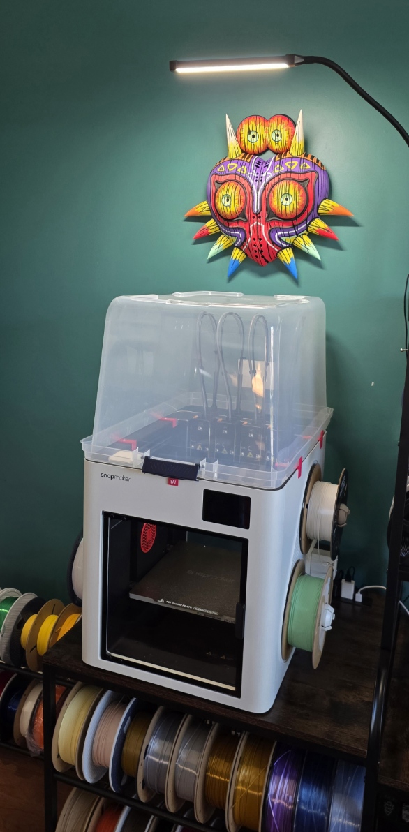 Clips for Snapmaker U1 Top Cover using Plastic Totes