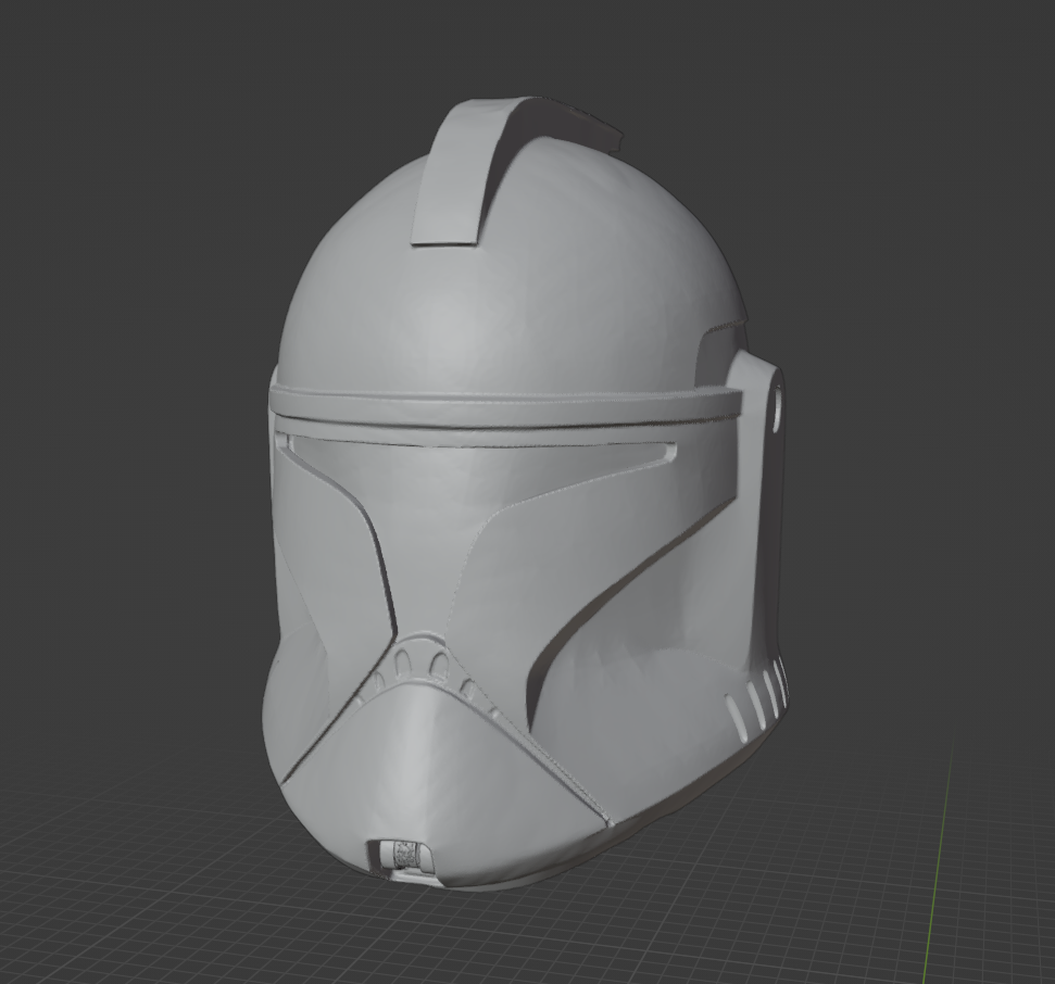 Star Wars Clone Trooper Phase 1 Helmet w/ Variants for 1/12 scale Black Series Figures V1