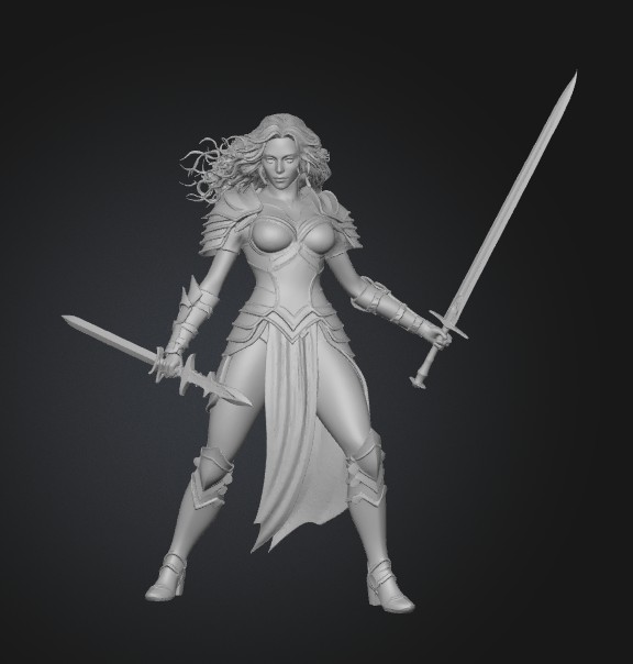 Warriorgirl of the Moonlit Arena