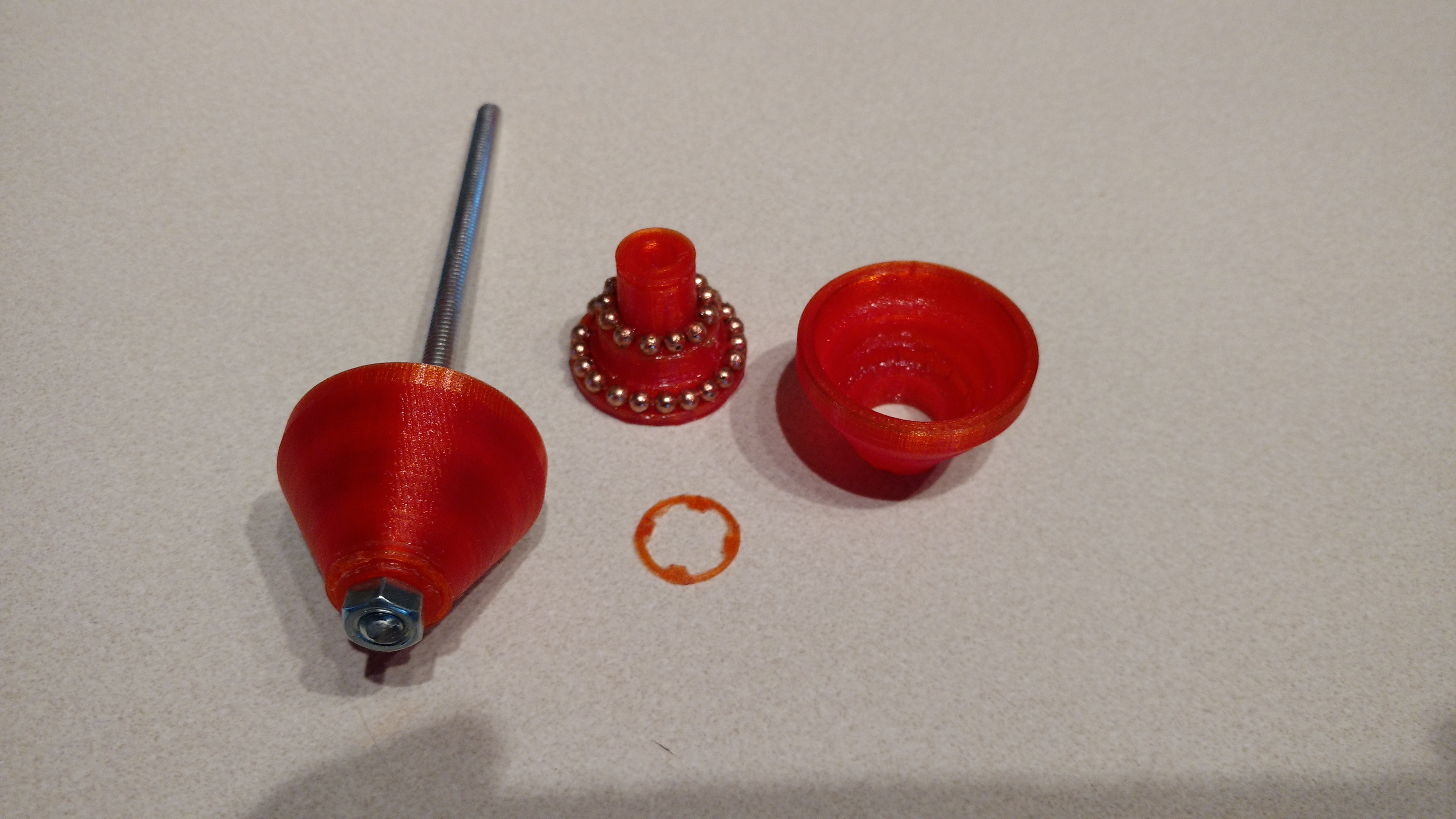 18-42 Bell Cone Turning Center with BB Bearings
