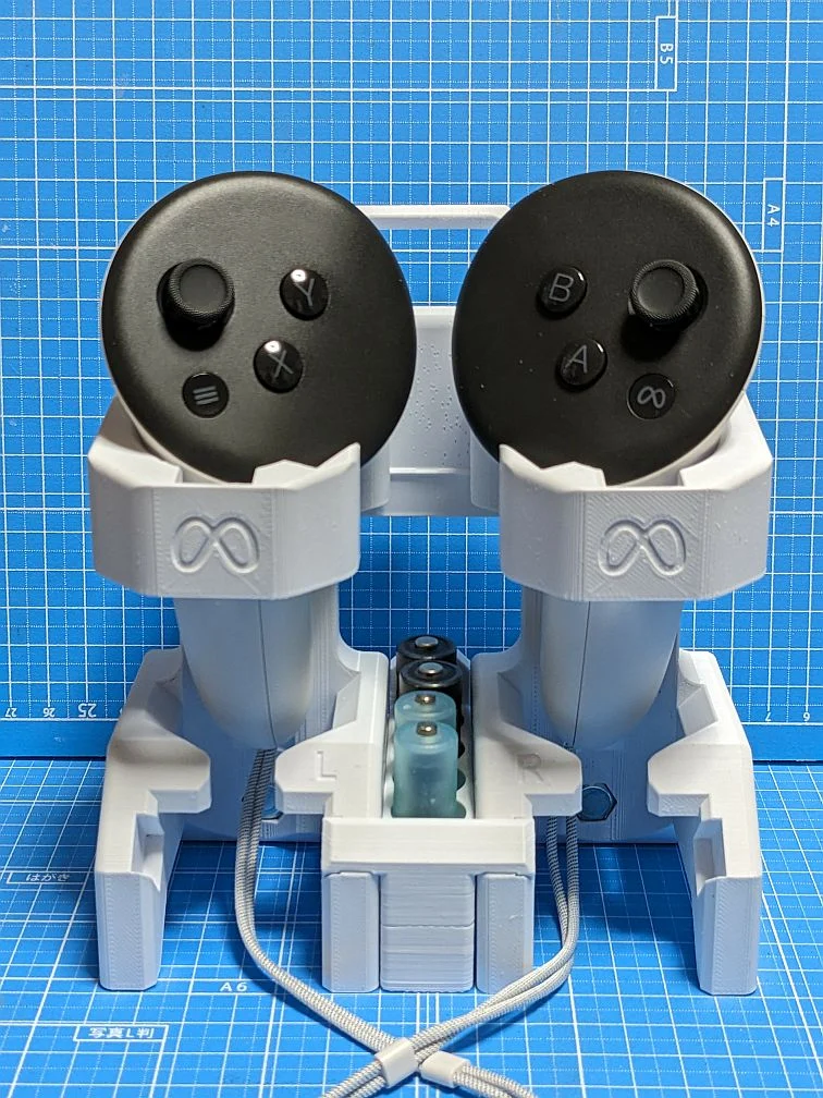 Meta Quest 3 Controller Stand with Adapter