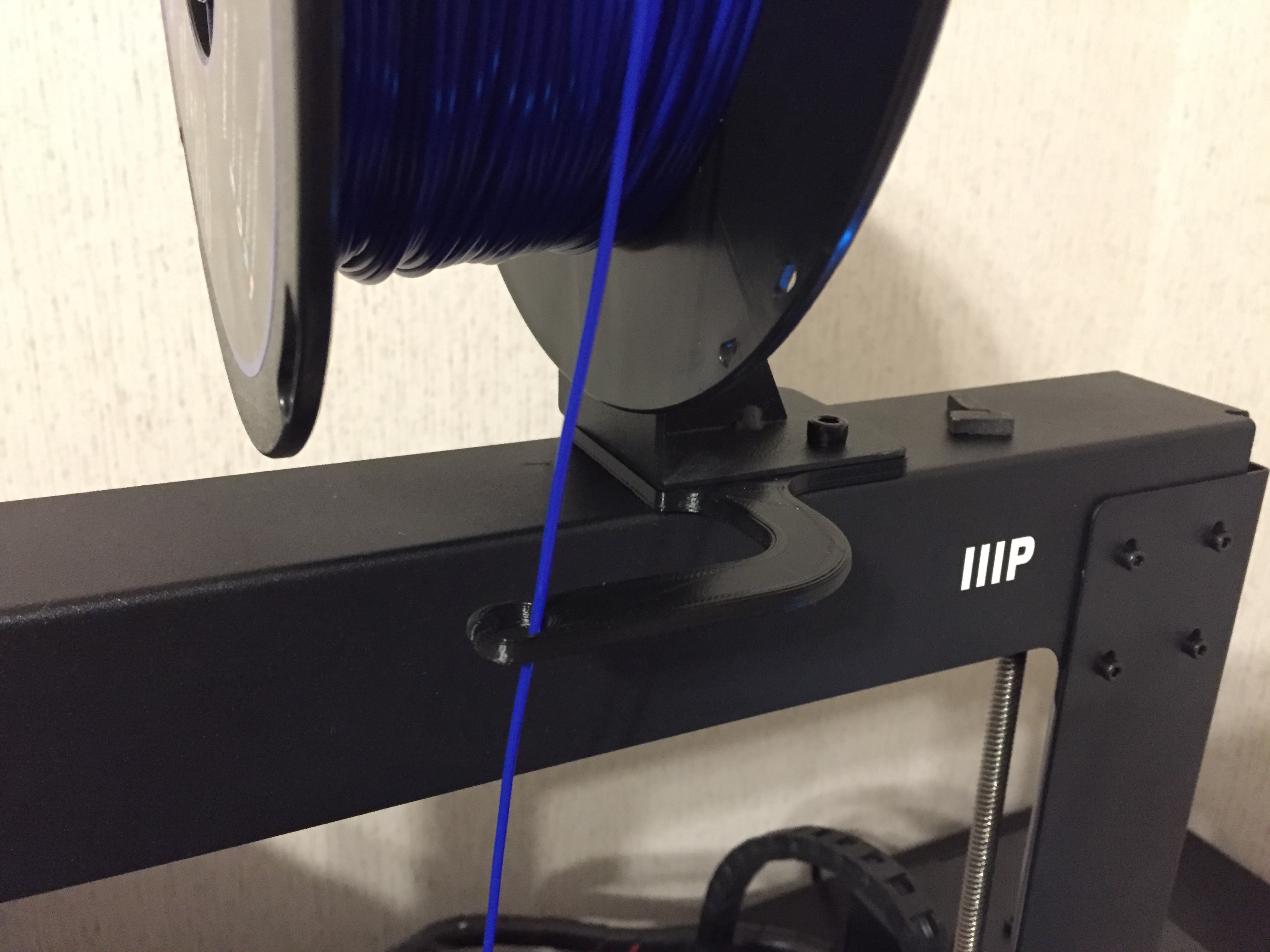 Filament Guide for monoprice maker select or Wanhao i3