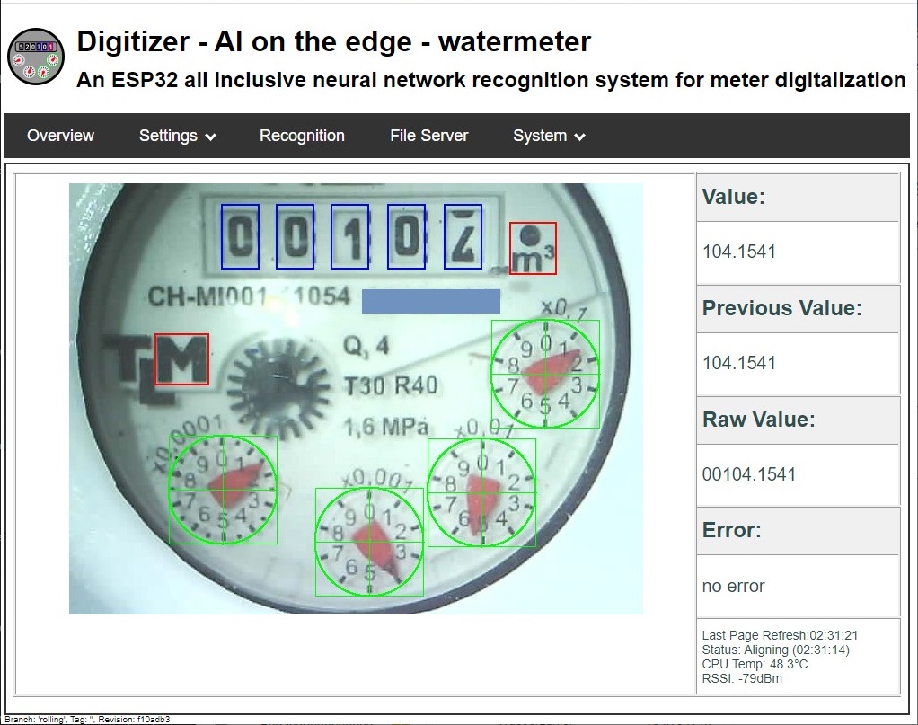 Watermeter Case for AI-on-the-edge-device
