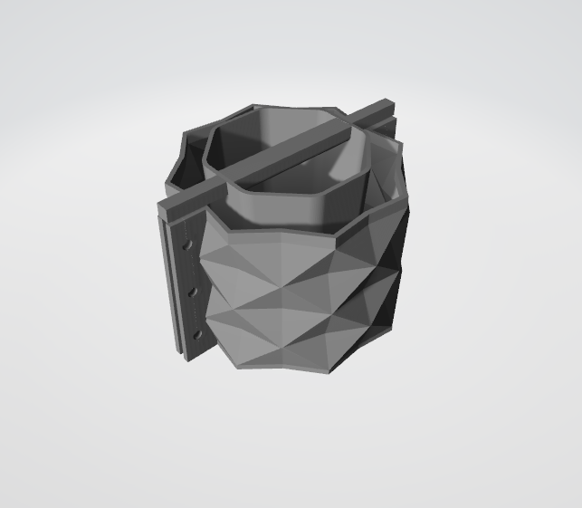 Geometric Concrete Pot Mold