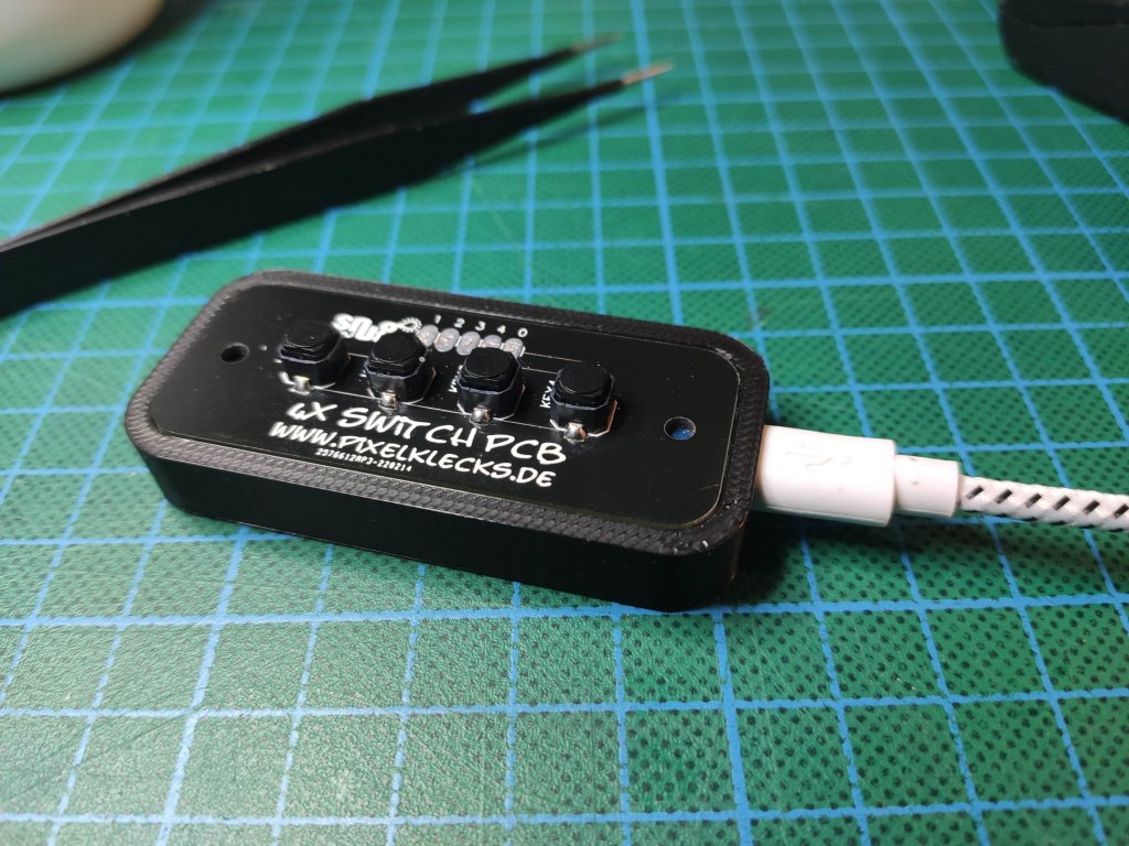 4 button usb hid keyboard - video conference tool (Teams, Skype, Jitsi, etc.)