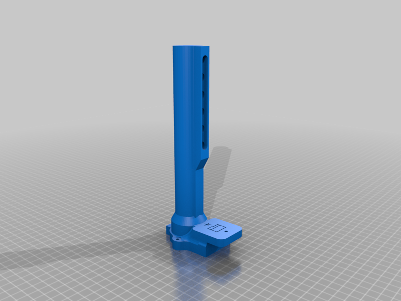 fixed fgc9 buffer tube plate