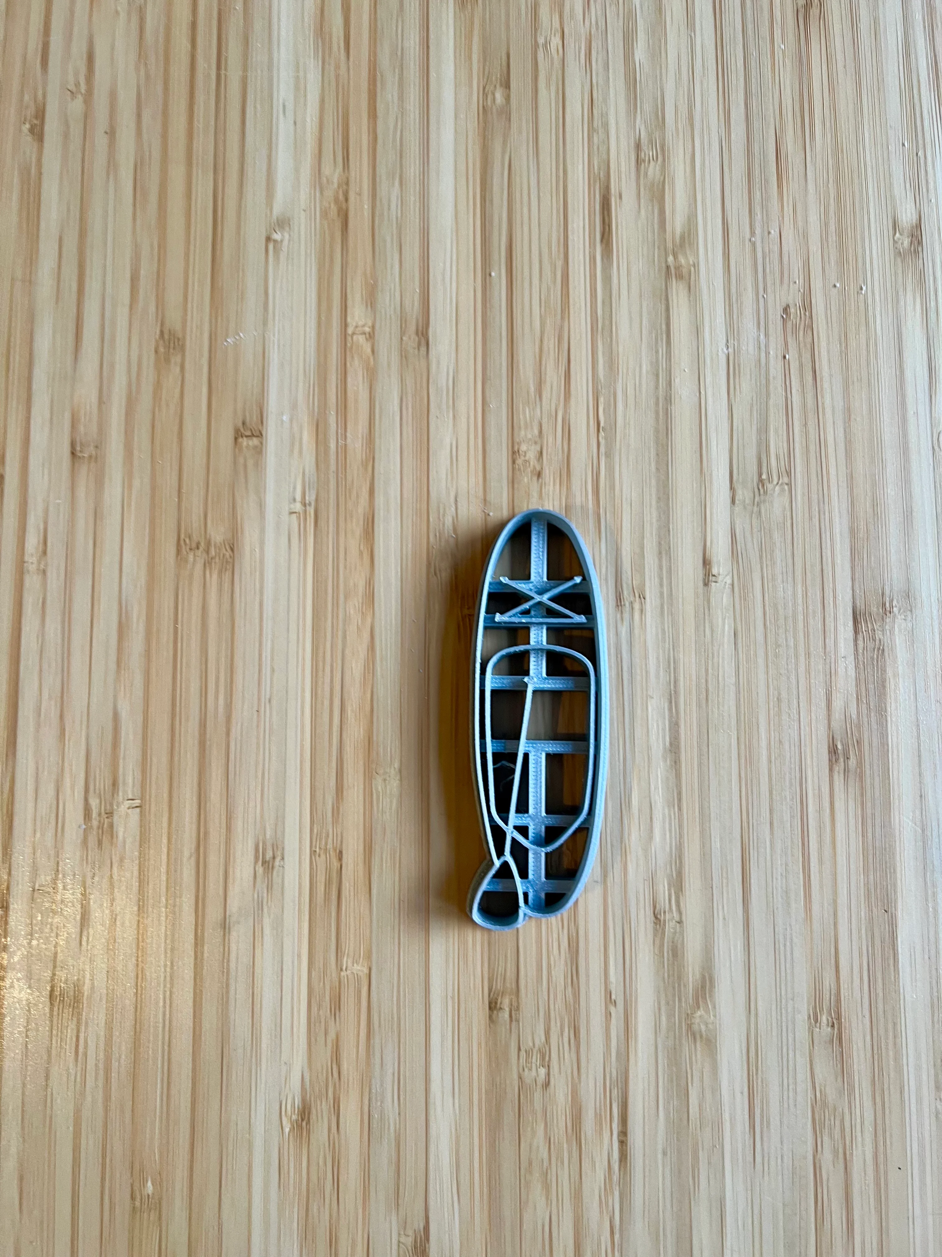 Paddleboard cookie cutter