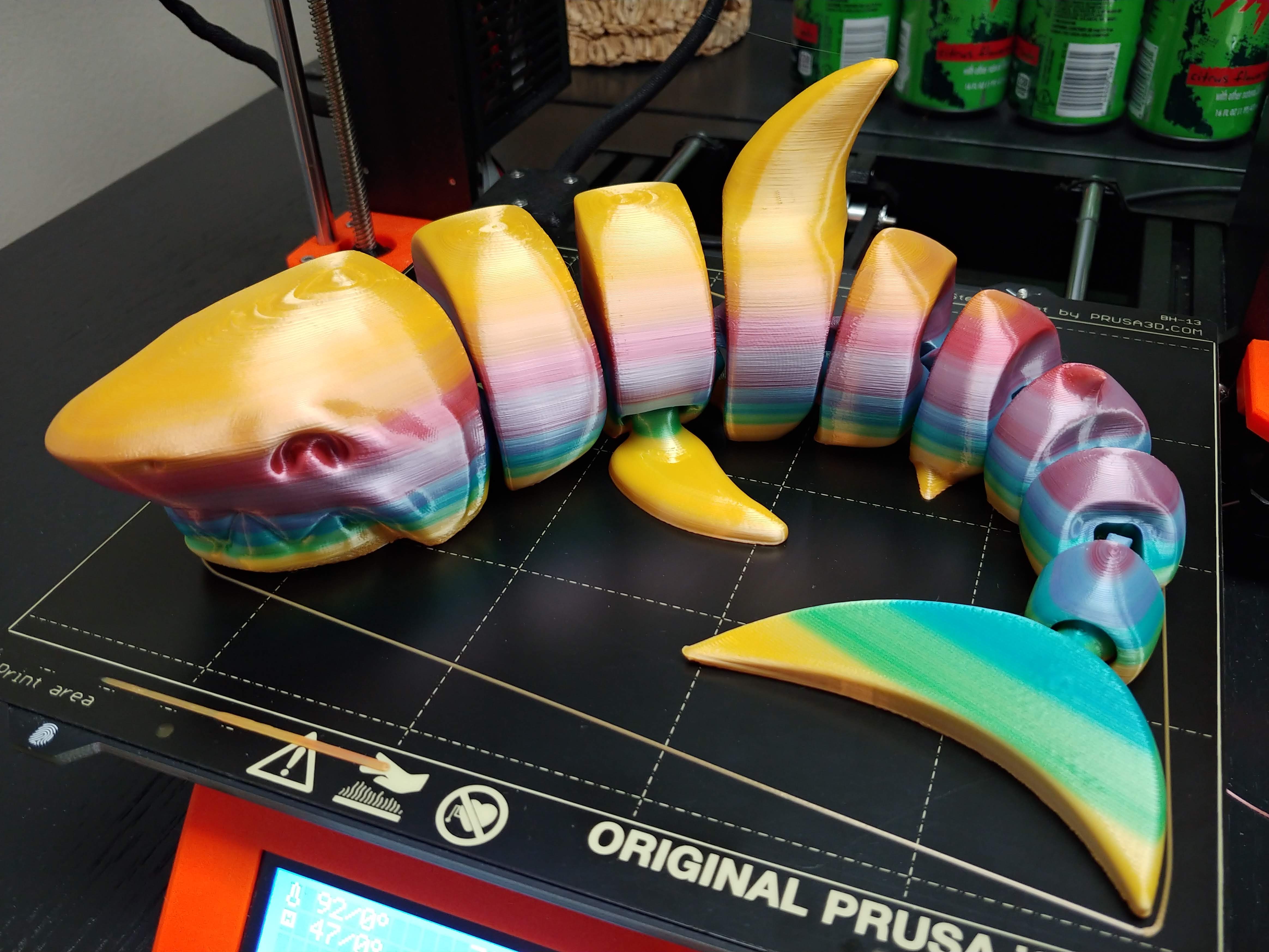 Curled Articulated Shark