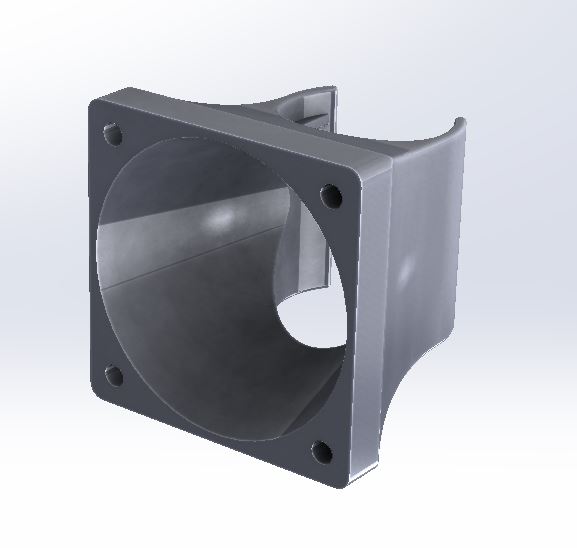 E3D V6 40mm Fan Duct