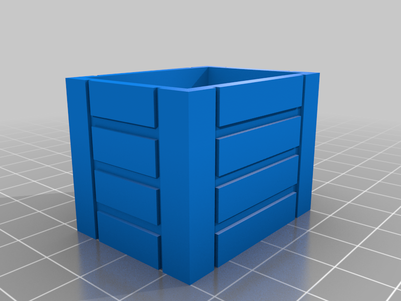 Simple small cargo box