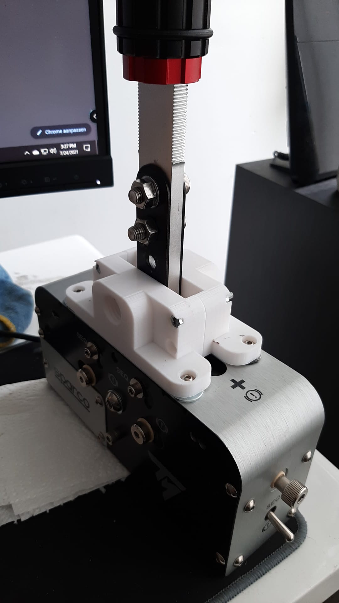 Thrustmaster sparco TSS shifter mod