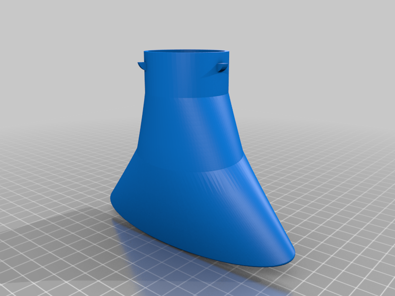 Absaugadapter 130mm (steckbar) / Suction adapter 130mm (pluggable) to my 50mm Adapter