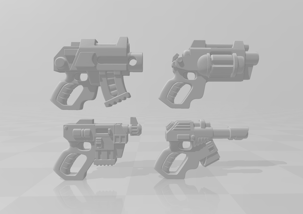 Miners Arsenal Vol1: Pistols