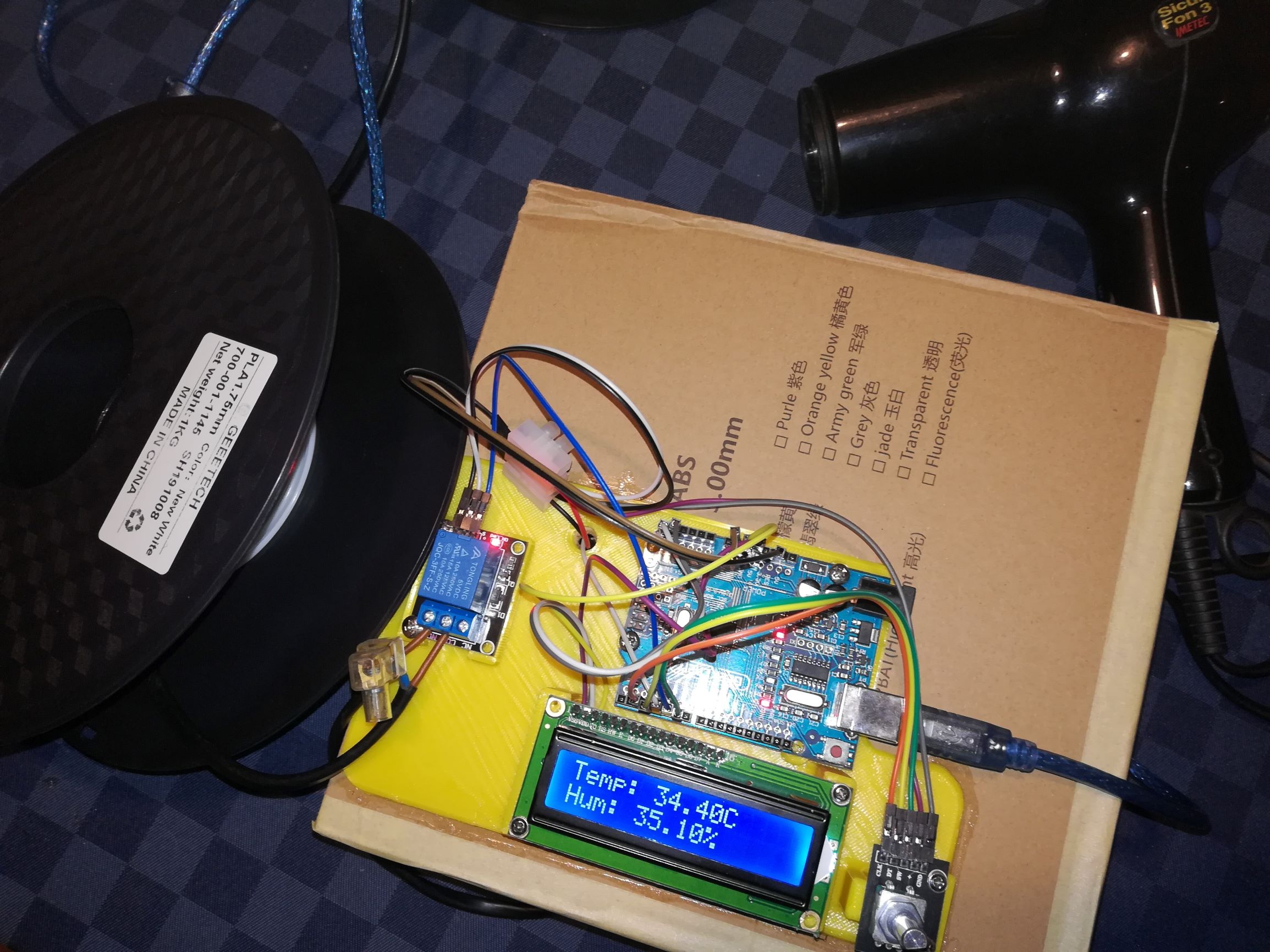 Filament Dryer (Spool MOD)