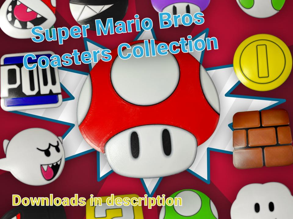 Super Mario Bros Coasters Collection