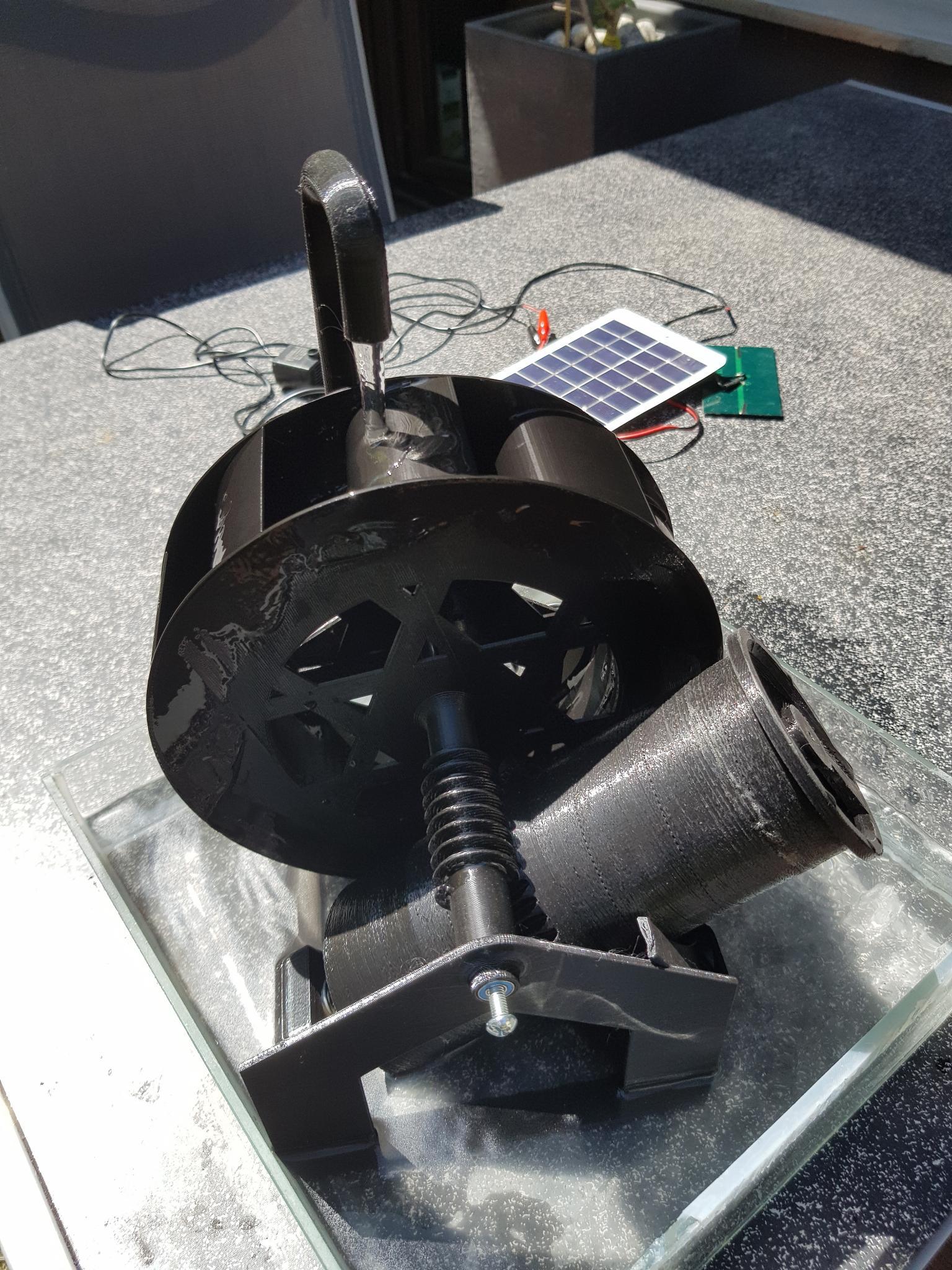 Nutzlose/Useless Maschine (Archimedische Schraube)