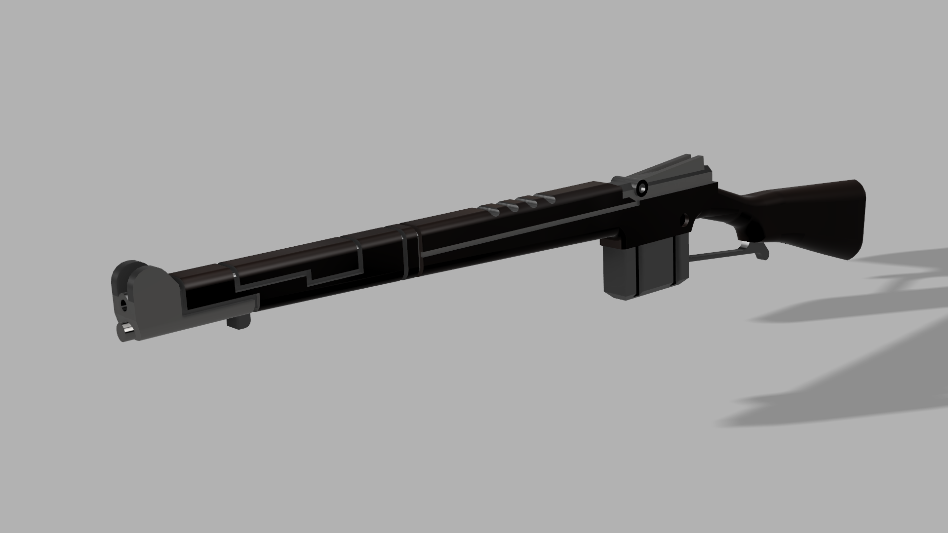 Rugged Enfield Laser Rifle