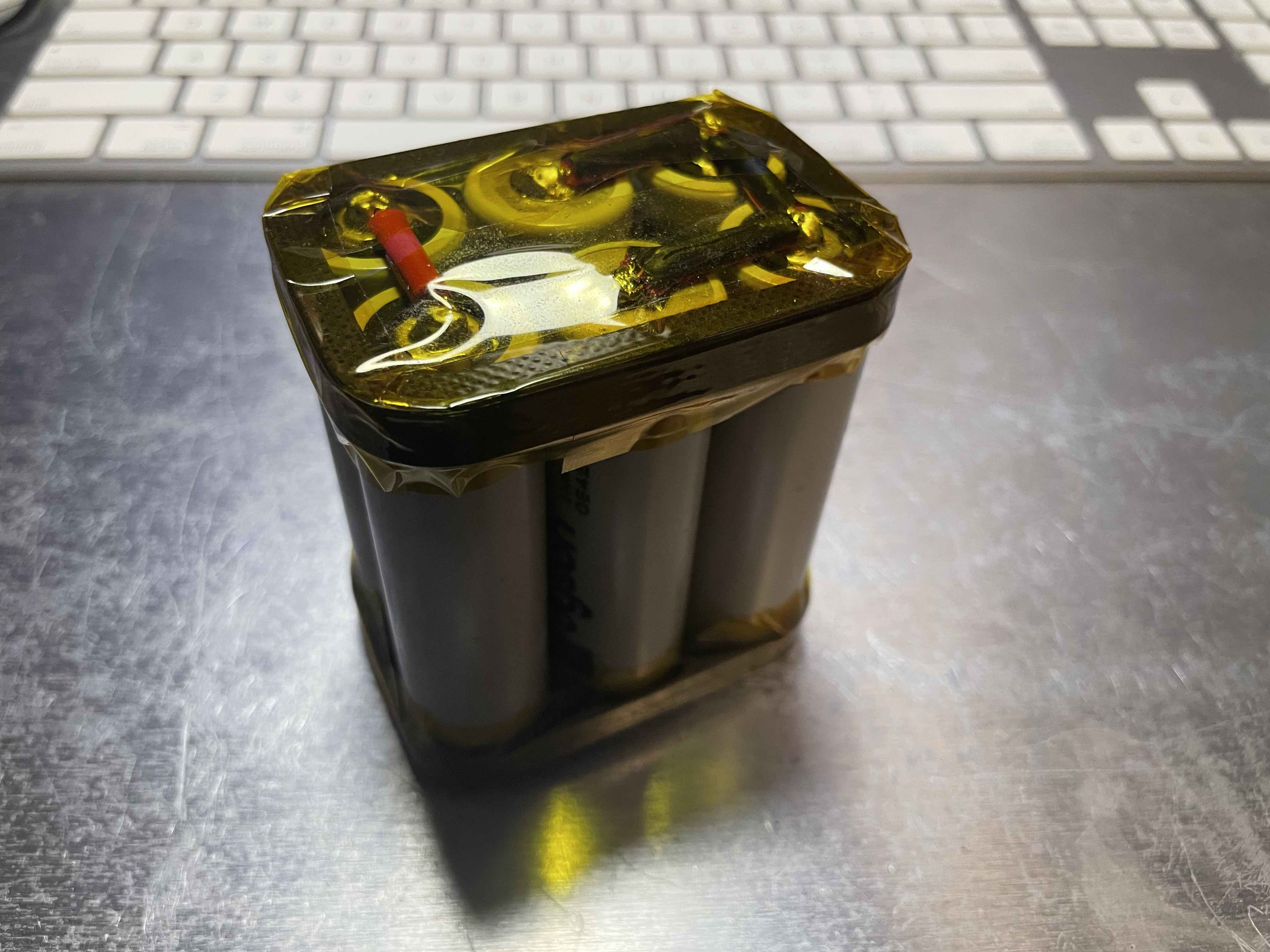 21700 3x2 battery cap holder