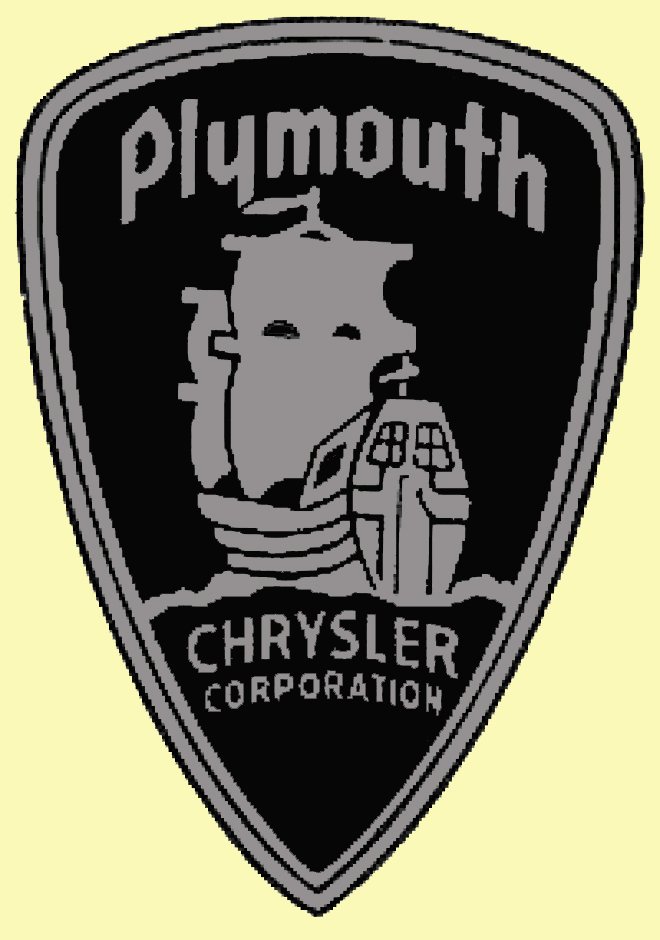 1949 to 1958 Plymouth badge