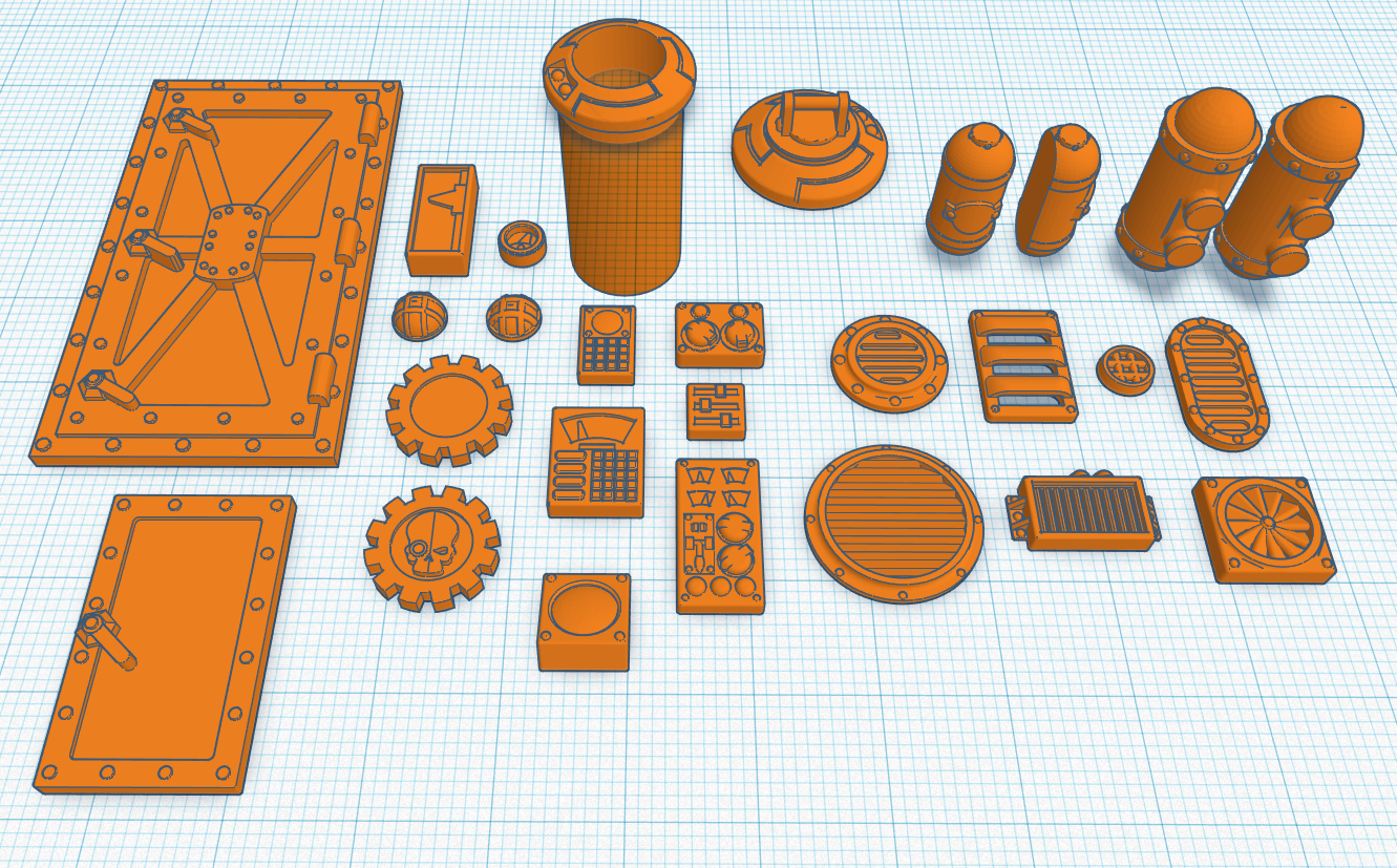 Bitz for Scifi Buildings