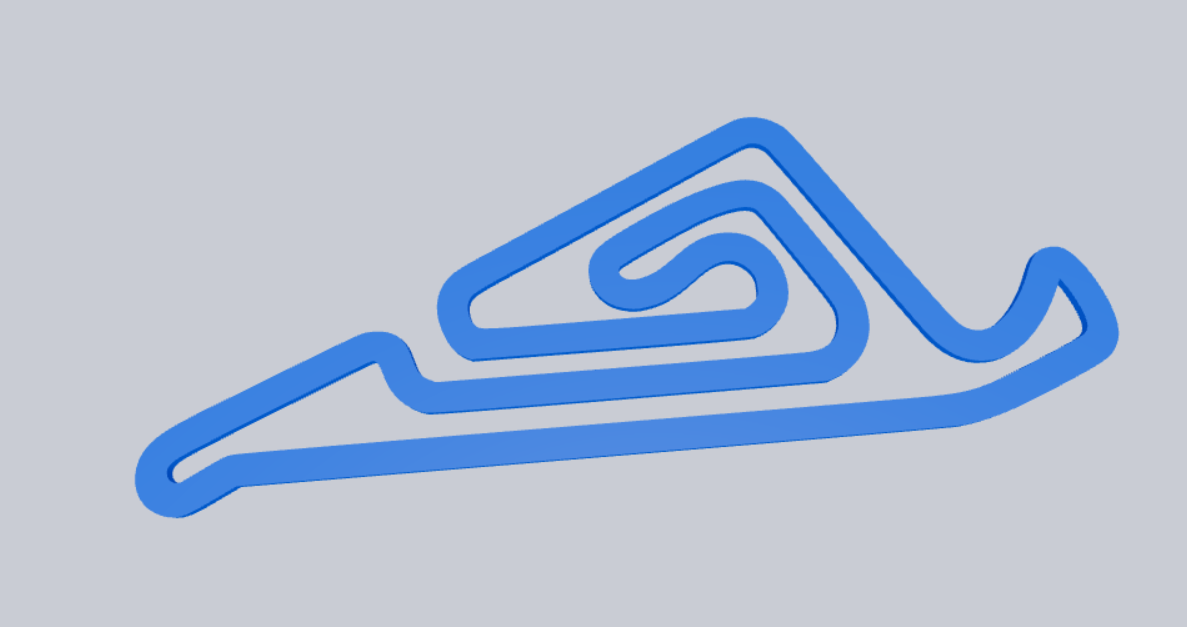 Fuente Alamo Circuito Racetrack 2d art