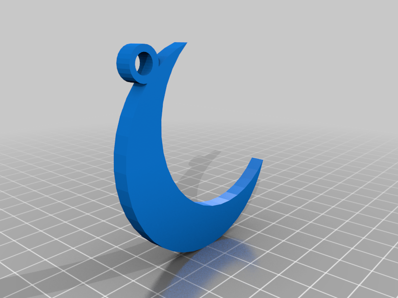 Crescent Moon Charm