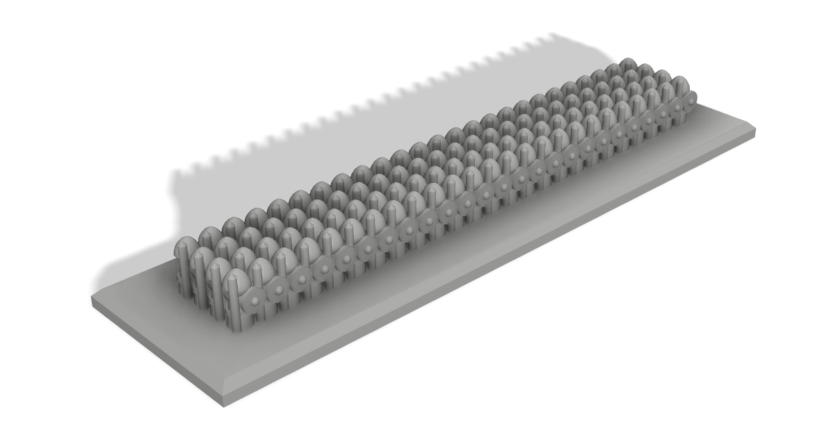 Medieval Infantry Block (Mass Scale Wargamming)